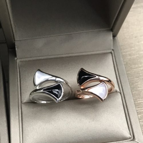 雙扇形交叉戒指｜經典小裙子輕奢戒｜兩色可選