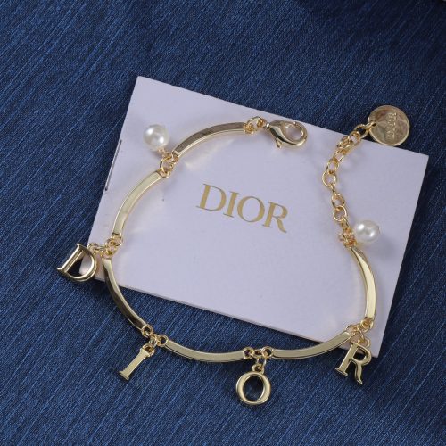 French Style Star CD Bracelet Luxury Daily Jewelry