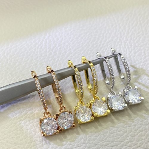 Vintage Horn-shaped Hoop Earrings, New Arrival, Luxury Minimalist Style