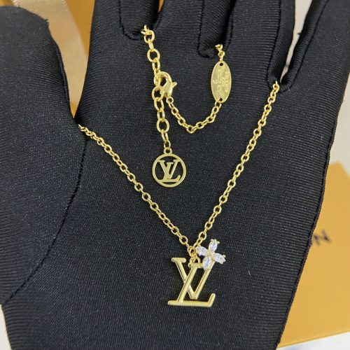 New Pointed-Flower & Monogram Letter Necklace, Timeless Minimalist Luxury Jewelry