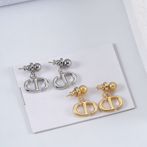 Minimalist CD Pendant Earrings, All-match Basic