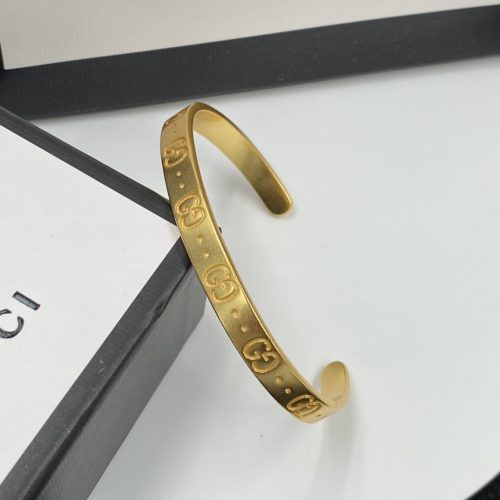 歐美復古風手鐲｜時尚百搭腕間飾品Vintage Double G Cuff Bangle | Classic Luxury Jewelry | Unisex