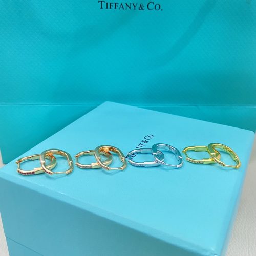 輕奢半鑽 U 型鎖頭耳扣｜新款小號氣質耳環 TFEKH0002