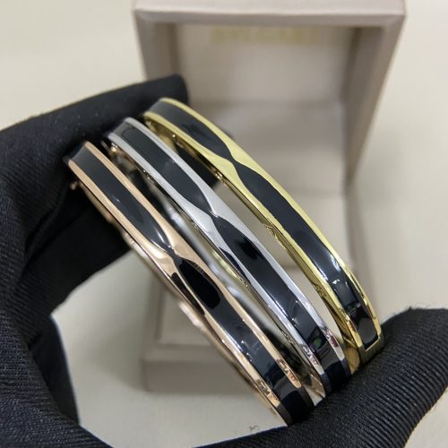 Luxury Elastic Coil Lock Bangle High Polished Smooth Stackable Daily Fashion Bracelet Gift